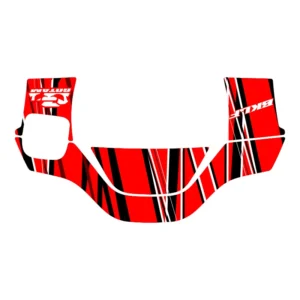 Handlebar shell graphics kit