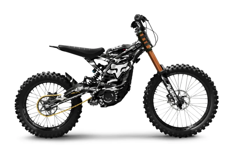 surron graphics, surron graphics kit, surron fox graphics kit