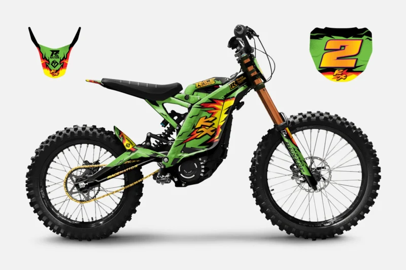 Surron Lightbee X Kawi KX Graphics Kit